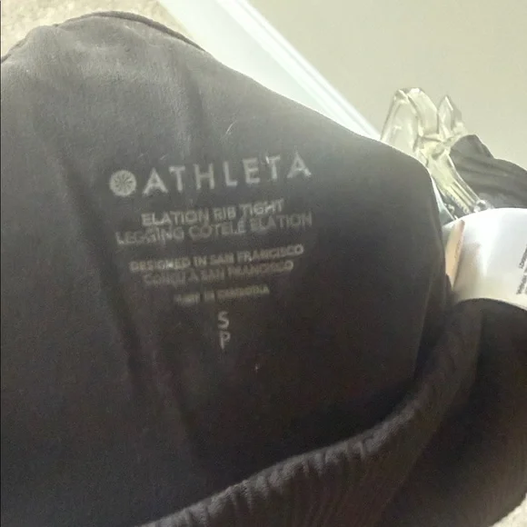 Athleta Black Skinny Pants - Picture 3 of 4